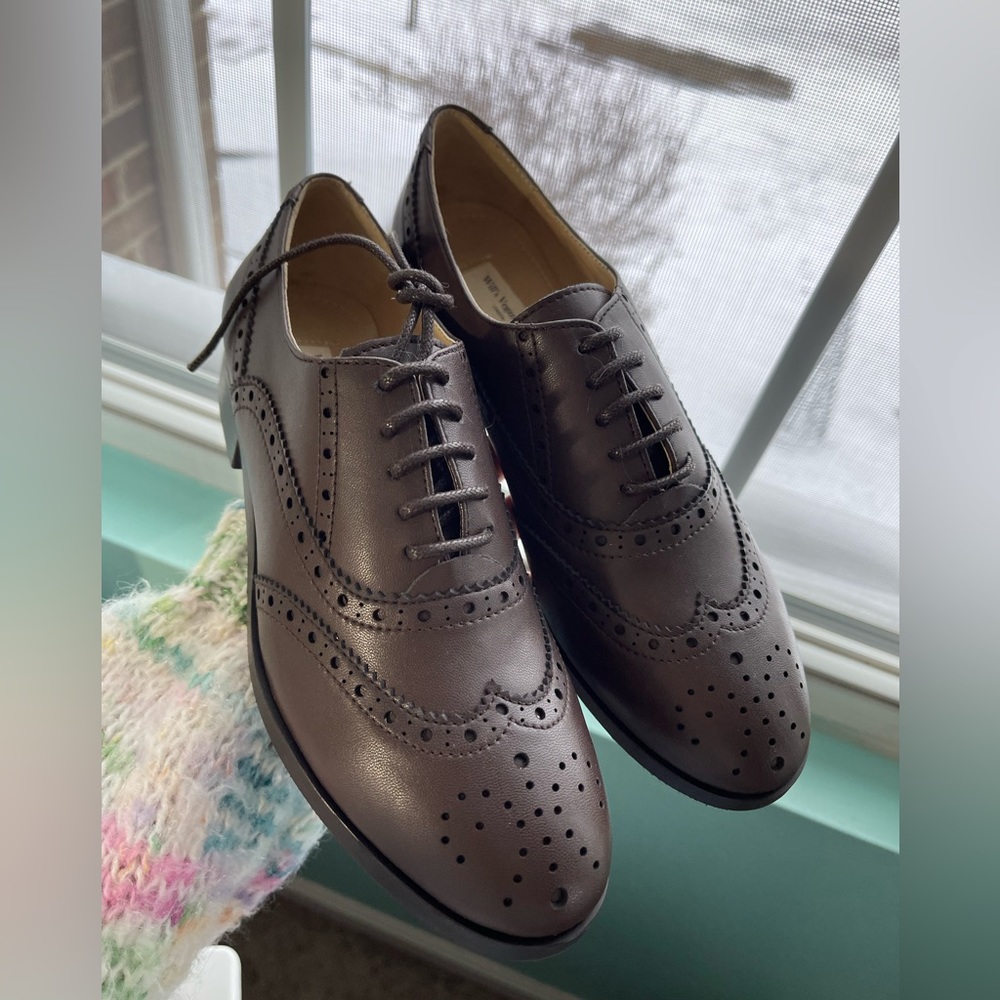 Will’s Vegan Shoes sustainable brown dress shoes size EU 36. Made in Portugal